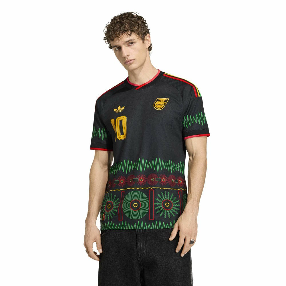 Bob Marley Jamaica National Team 2026 Away Replica Jersey for sale - Black 