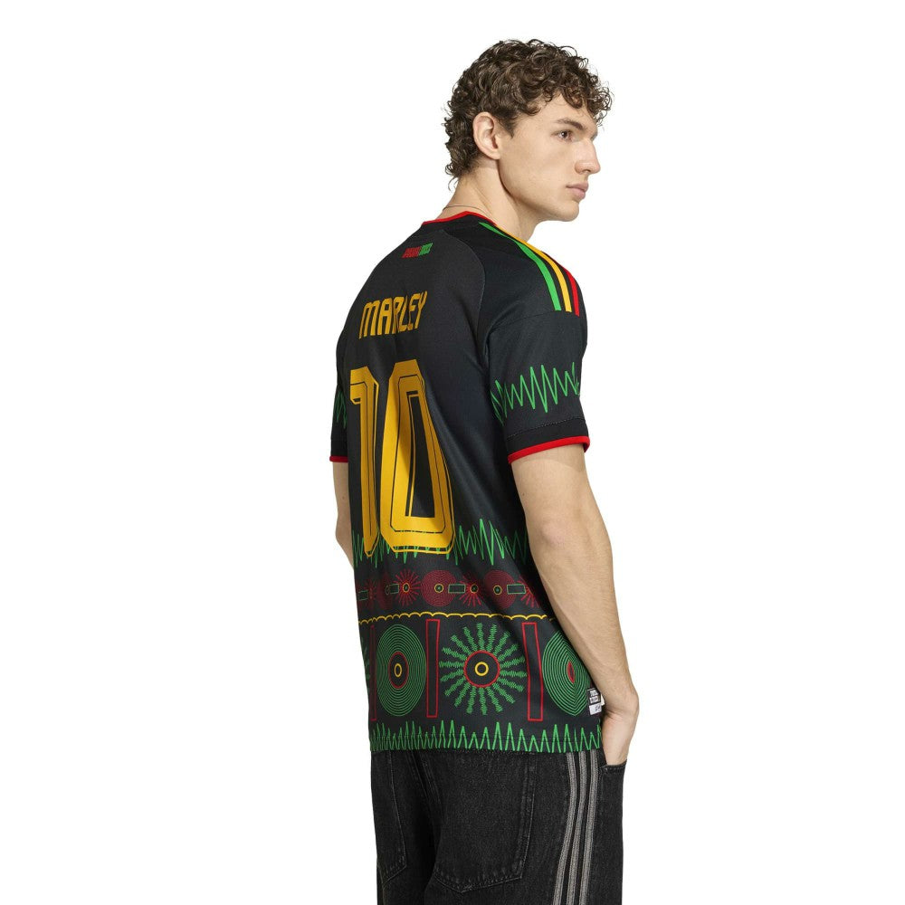 Bob Marley Jamaica National Team 2026 Away Replica Jersey for sale - Black 