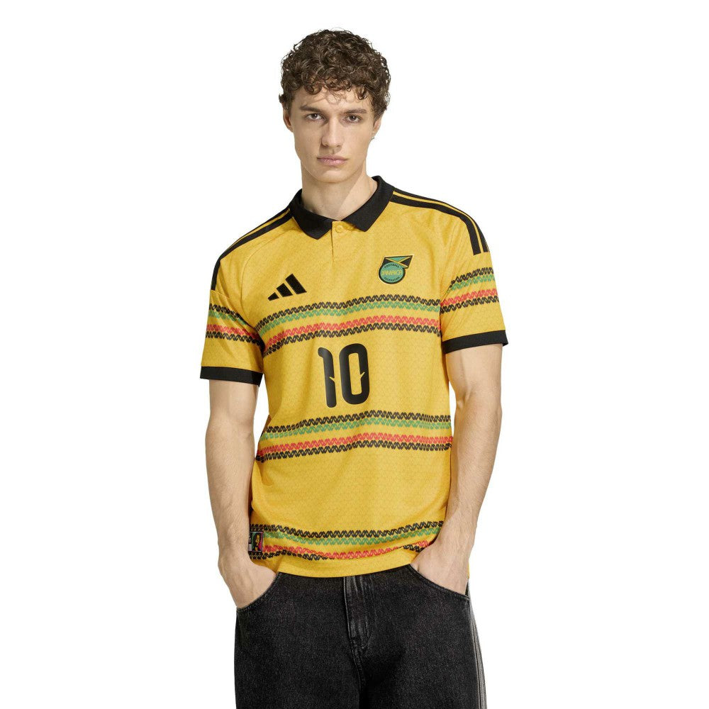 Bob Marley Jamaica National Team 2026 Home Replica Jersey for sale - Yellow 
