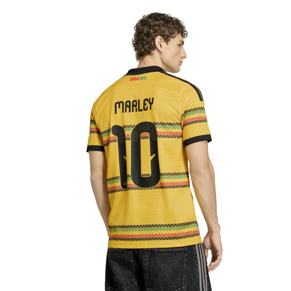 Bob Marley Jamaica National Team 2026 Home Replica Jersey for sale - Yellow 