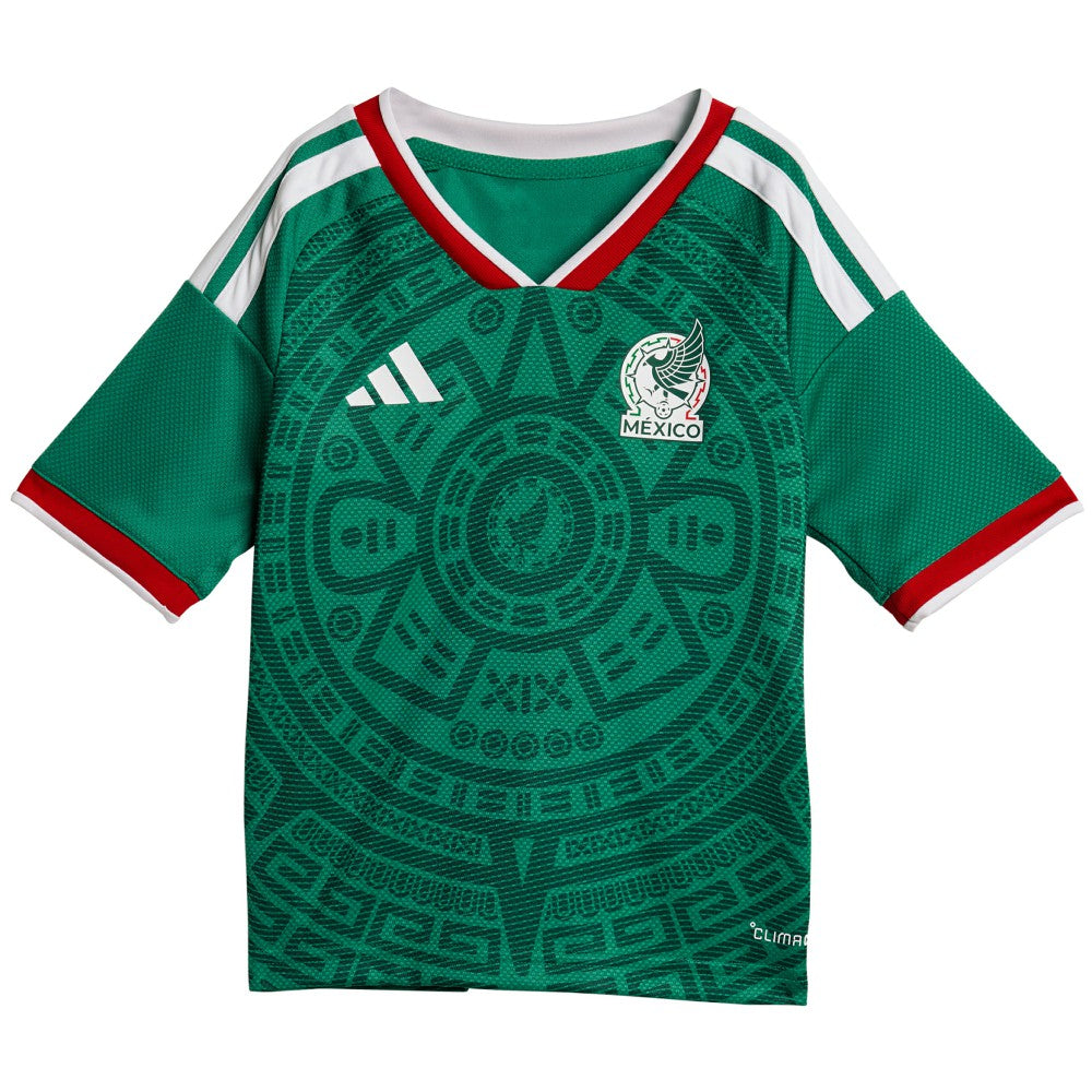 Mexico National Team Toddler FIFA x World Cup Home 2026 Replica Mini Kit for sale - Green 