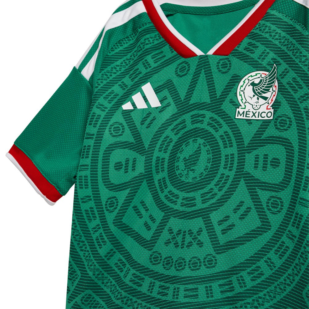 Mexico National Team Toddler FIFA x World Cup Home 2026 Replica Mini Kit for sale - Green 