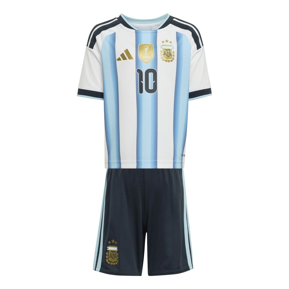 Lionel Messi Argentina National Team Toddler FIFA x World Cup 2026 Home Replica Kit for sale - White 