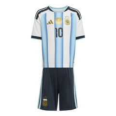 Lionel Messi Argentina National Team Toddler FIFA x World Cup 2026 Home Replica Kit for sale - White 