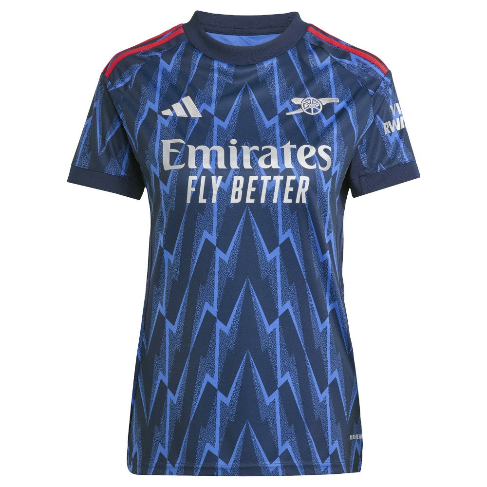Arsenal Women's 2025/26 Away Replica Custom Jersey on sale - Blue 