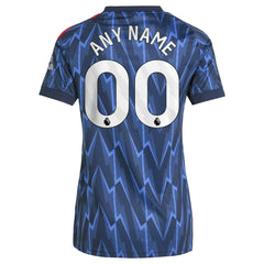 Arsenal Women's 2025/26 Away Replica Custom Jersey on sale - Blue 