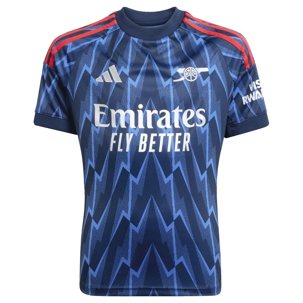 Arsenal Youth 2025/26 Away Replica Custom Jersey on sale - Blue 