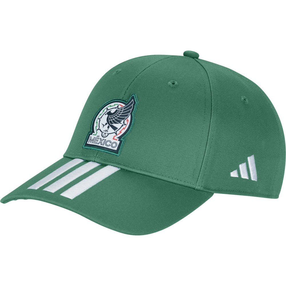 Mexico National Team Unisex FIFA x World Cup 2026 3 Stripes Baseball Adjustable Hat for sale - Green 