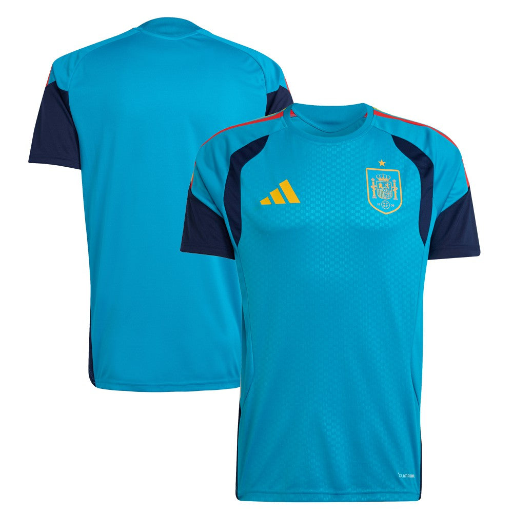 Spain National Team  FIFA x World Cup 2026 Tiro Home Training Jersey for sale - Turquoise 