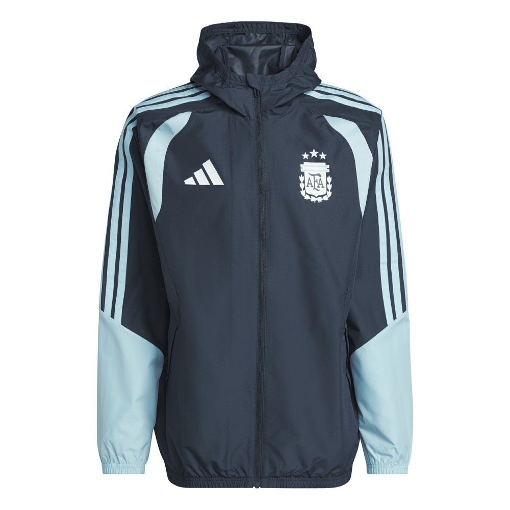 Argentina National Team FIFA x World Cup 2026 Tiro All Weather Full-Zip Jacket for sale - Navy 