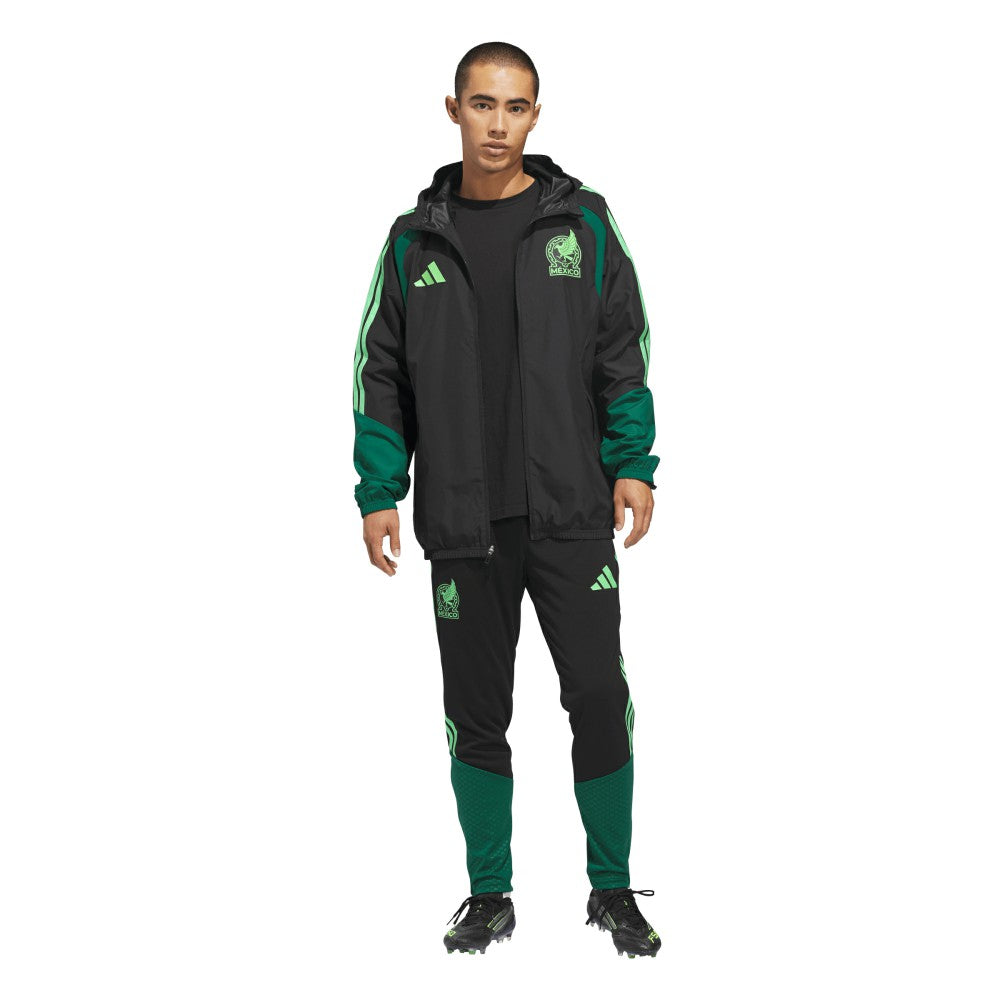 Mexico National Team FIFA x World Cup 2026 Tiro All Weather Full-Zip Jacket for sale - Black 