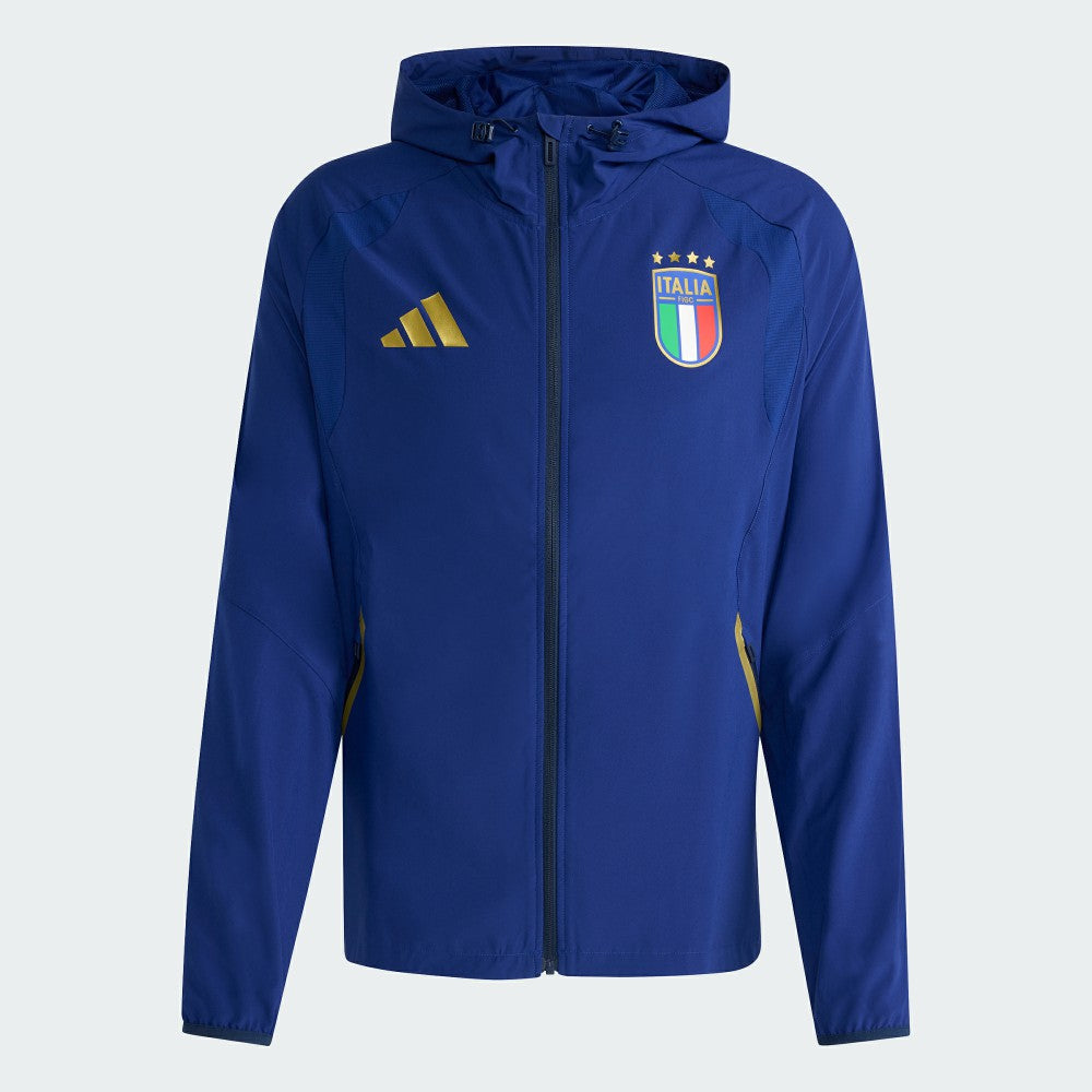 Italy National Team FIFA x World Cup 2026 Full-Zip Travel Windbreaker Jacket for sale - Blue 
