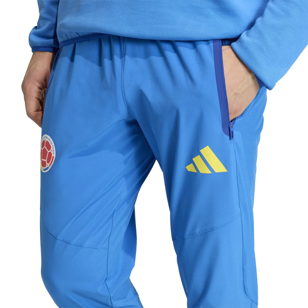 Colombia National Team FIFA x World Cup 2026 Tiro Travel Pants for sale - Blue 