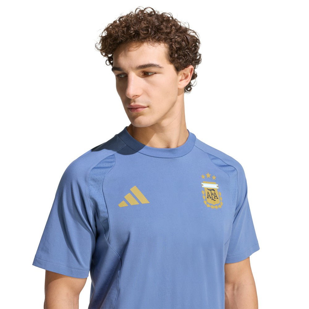 Argentina National Team FIFA x World Cup Tiro Travel T-Shirt for sale - Blue 