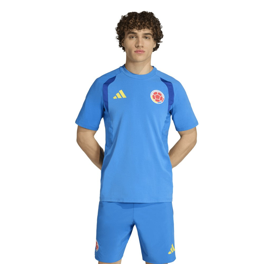 Colombia National Team FIFA x World Cup Tiro Travel T-Shirt for sale - Blue 