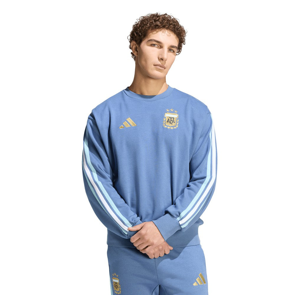 Argentina National Team FIFA x World Cup Alphaskin Crewneck Sweatshirt for sale - Blue 