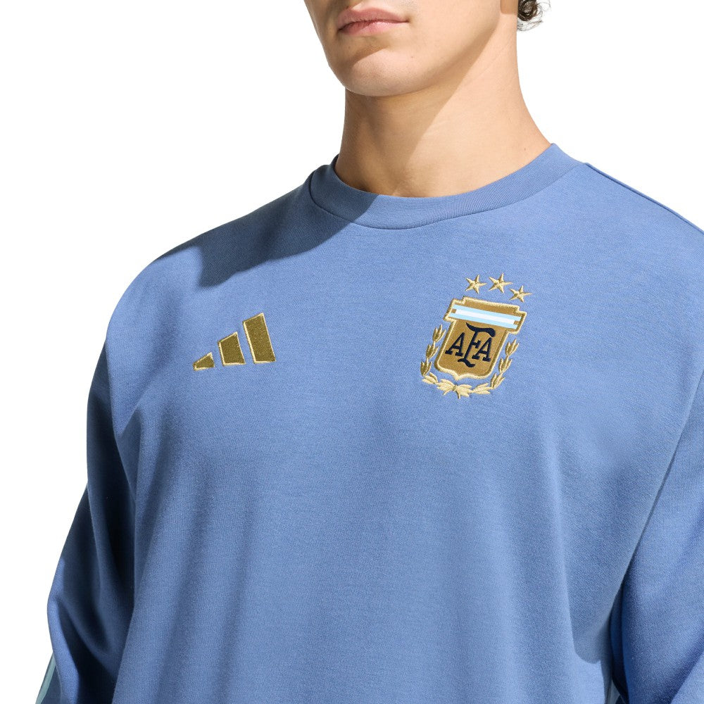Argentina National Team FIFA x World Cup Alphaskin Crewneck Sweatshirt for sale - Blue 