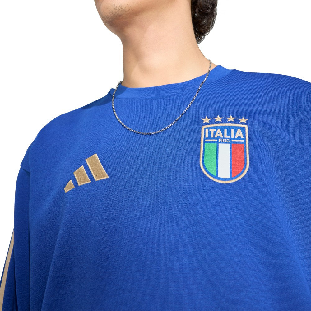 Italy National Team FIFA x World Cup Alphaskin Crewneck Sweatshirt for sale - Blue 