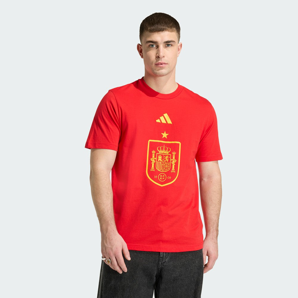 Spain National Team FIFA x World Cup Alphaskin Graphic T-Shirt for sale - Red 