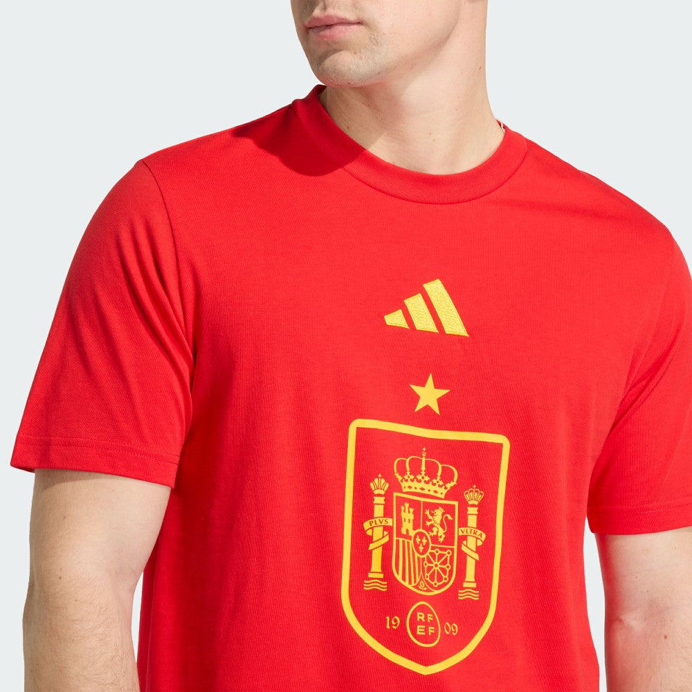 Spain National Team FIFA x World Cup Alphaskin Graphic T-Shirt for sale - Red 