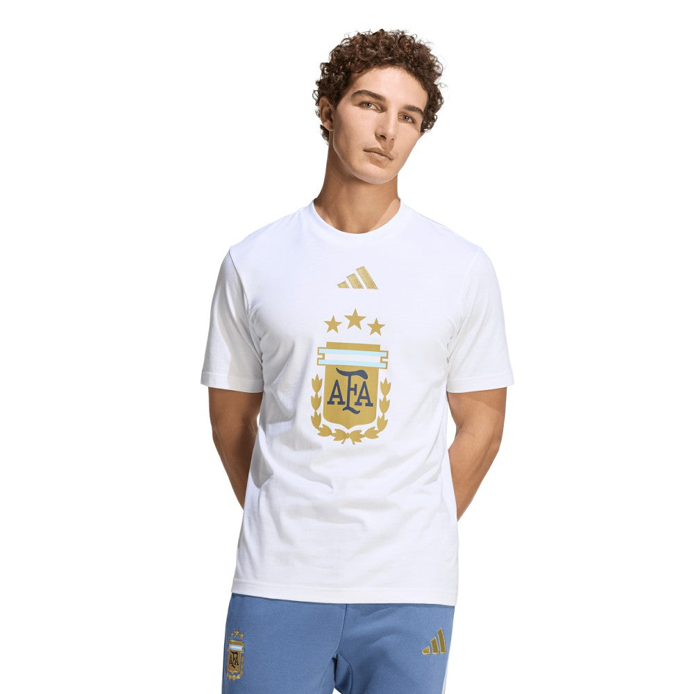 Argentina National Team FIFA x World Cup Alphaskin Graphic T-Shirt for sale - White 