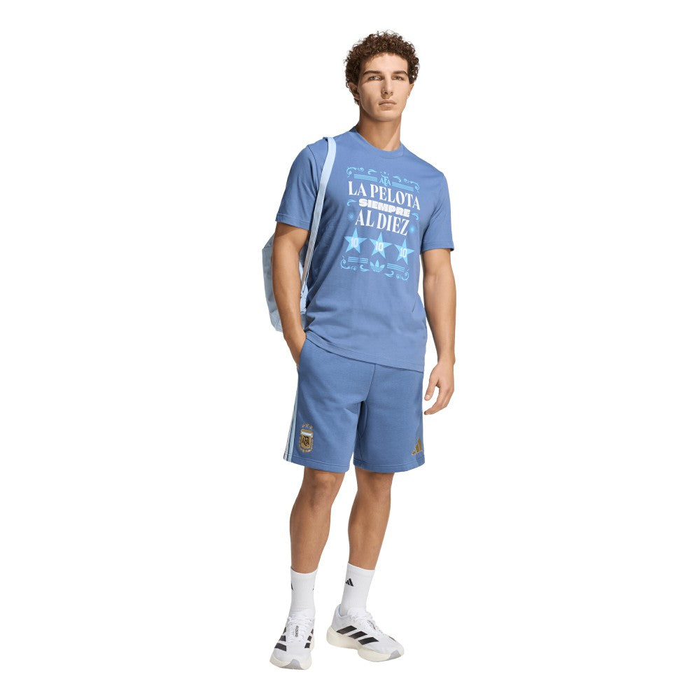 Argentina National Team FIFA x World Cup 2022 Winners Amply T-Shirt for sale - Blue 