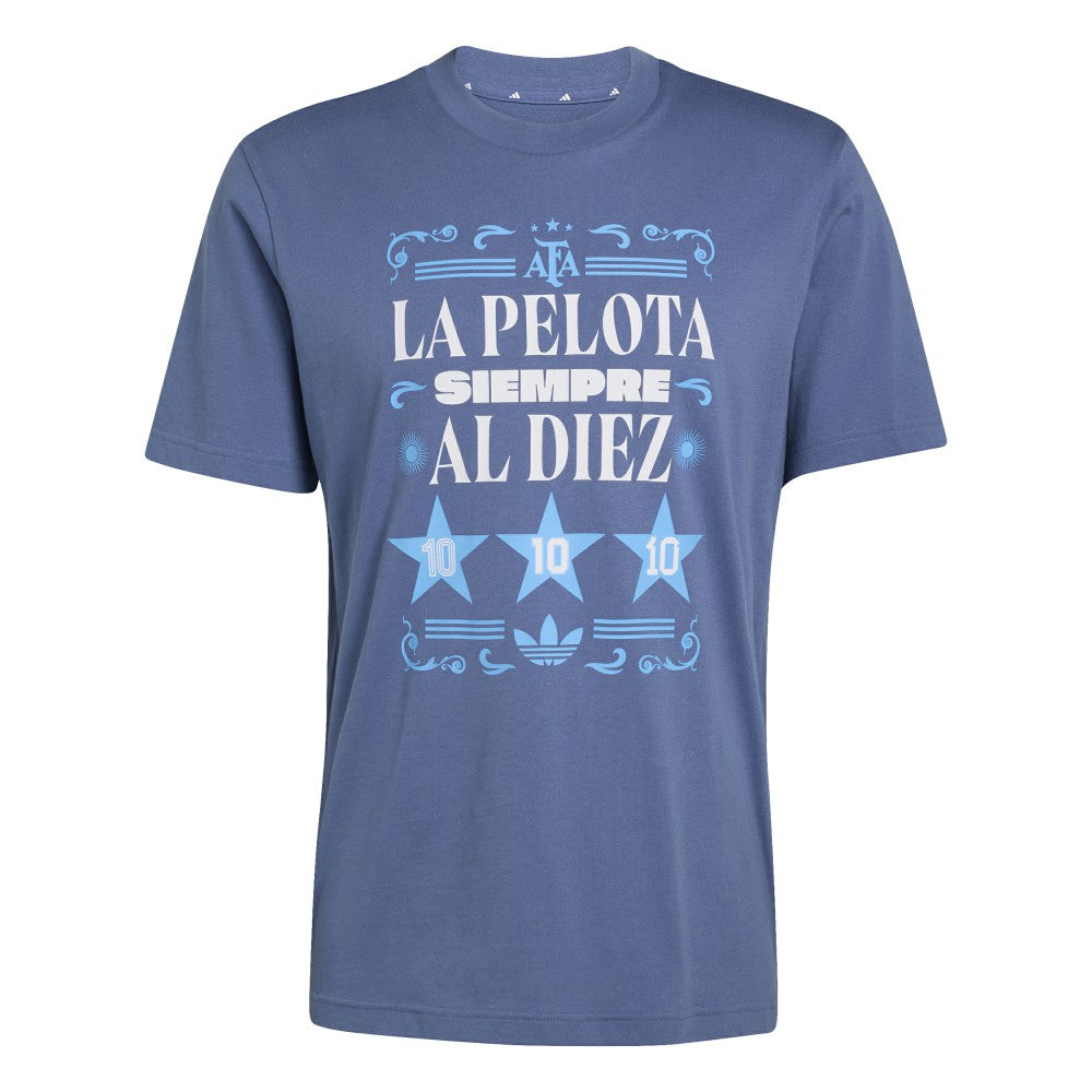 Argentina National Team FIFA x World Cup 2022 Winners Amply T-Shirt for sale - Blue 