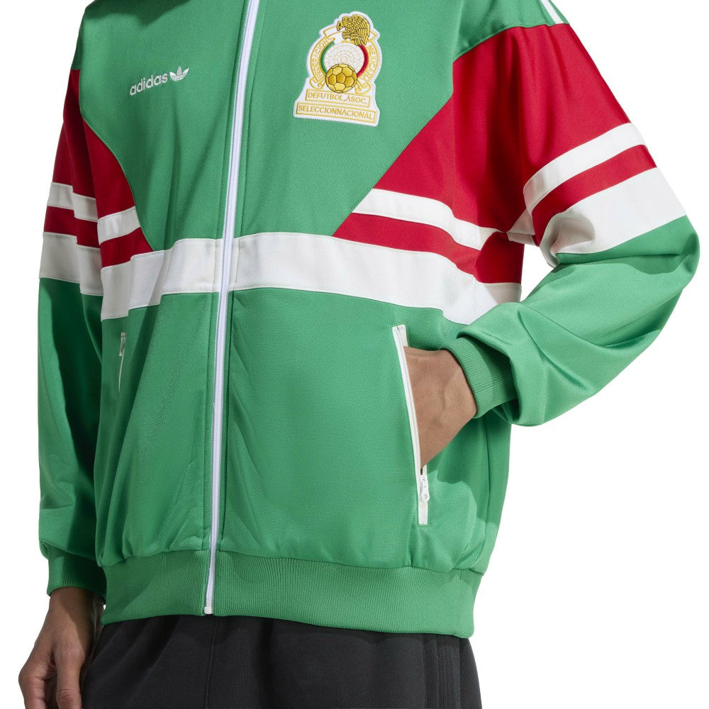 Mexico National Team 1986 Bringback Full-Zip Track Top for sale - Green 