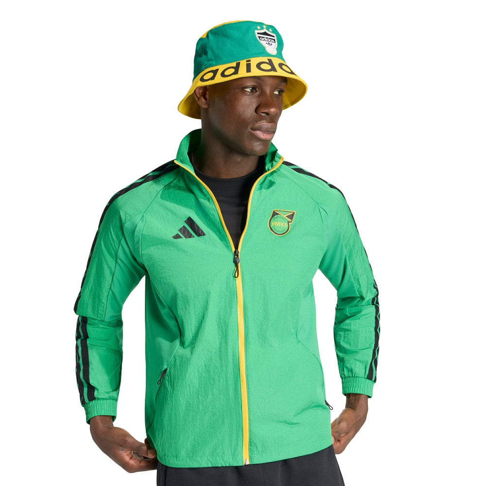 Jamaica National Team Anthem Full-Zip Jacket for sale - Green 