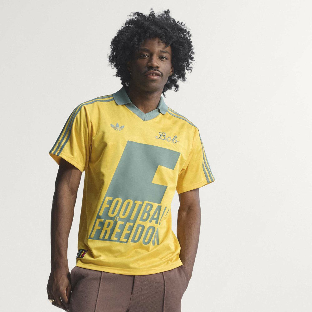 Jamaica National Team x Bob Marley Originals Fashion Jersey for sale - Yellow 
