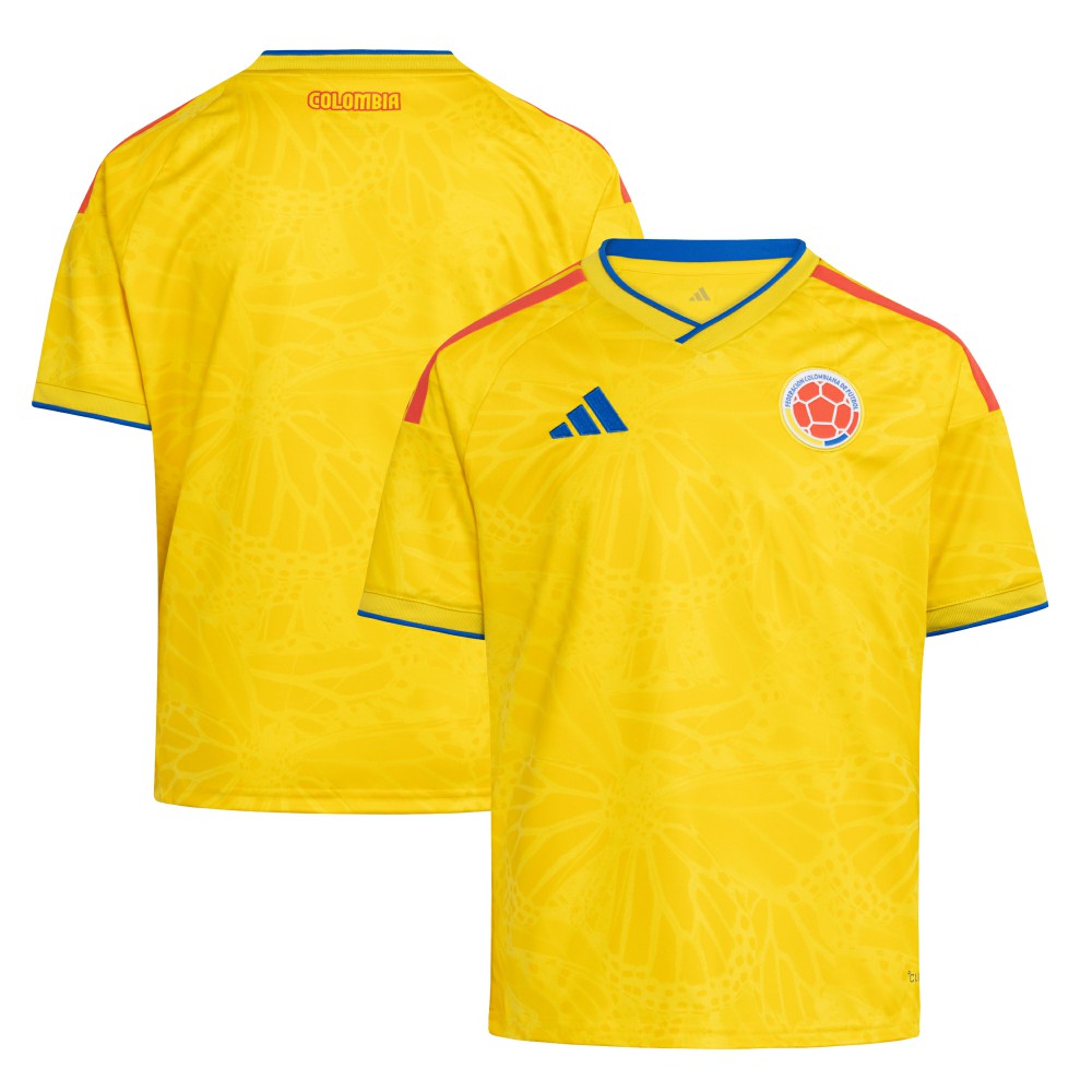 Colombia National Team Youth FIFA x World Cup 2026 Home Replica Jersey for sale - Yellow 