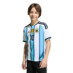 Lionel Messi Argentina National Team Youth FIFA x World Cup 2026 Home Replica Jersey for sale - White 