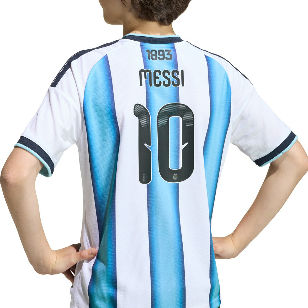 Lionel Messi Argentina National Team Youth FIFA x World Cup 2026 Home Replica Jersey for sale - White 