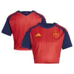 Spain National Team Women's FIFA x World Cup 2026 Home Cropped Replica Jersey for sale - Red 