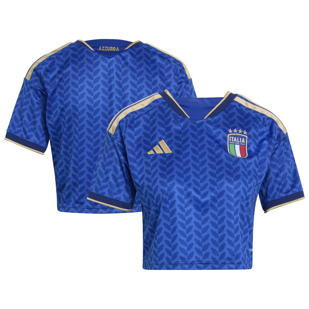 Italy National Team Women's FIFA x World Cup 2026 Home Cropped Replica Jersey for sale - Royal 