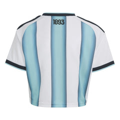 Argentina National Team Women's FIFA x World Cup 2022 Winners Home Cropped Replica Jersey for sale - White 