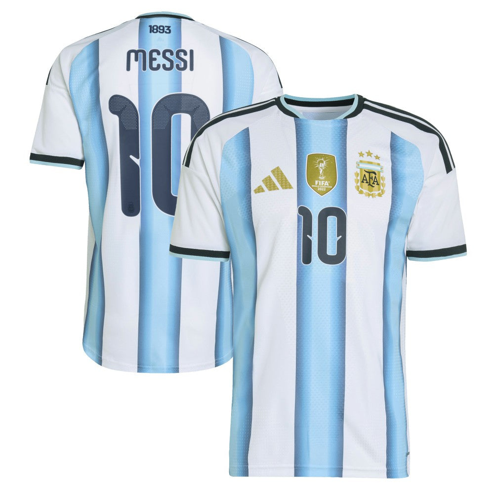 Lionel Messi Argentina National Team FIFA x World Cup 2026 Home On Field Jersey for sale - White 
