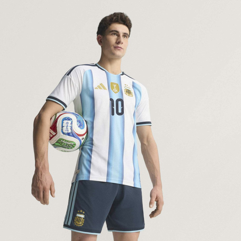 Lionel Messi Argentina National Team FIFA x World Cup 2026 Home On Field Jersey for sale - White 