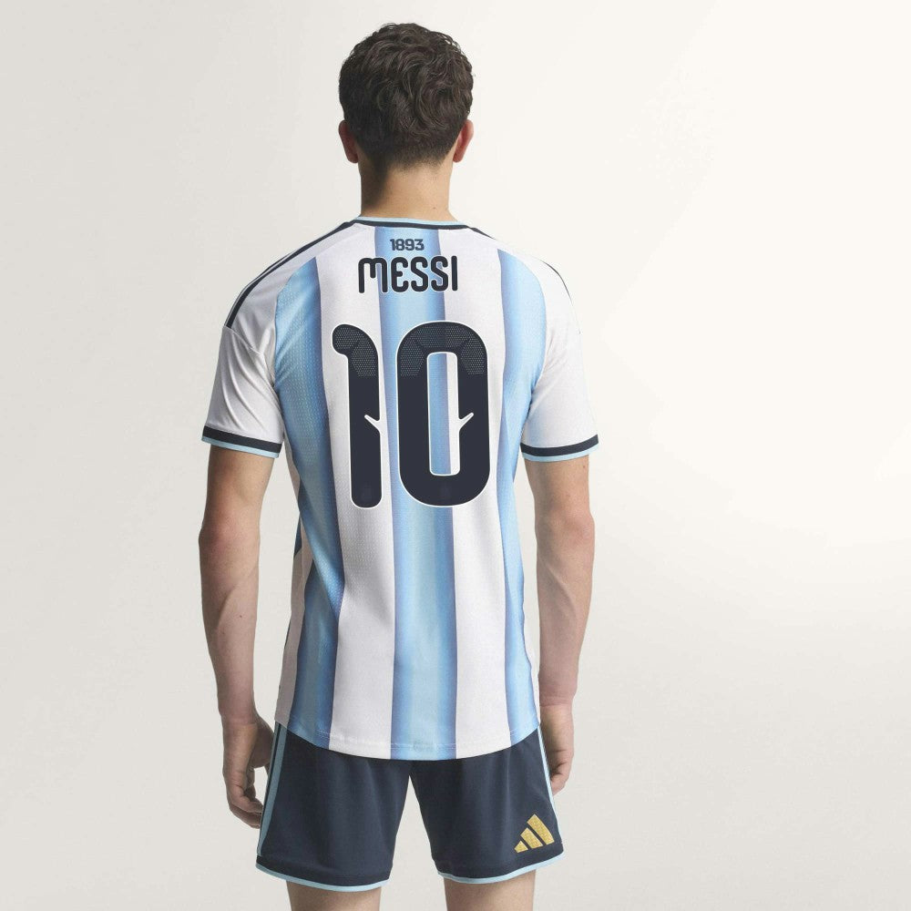 Lionel Messi Argentina National Team FIFA x World Cup 2026 Home On Field Jersey for sale - White 