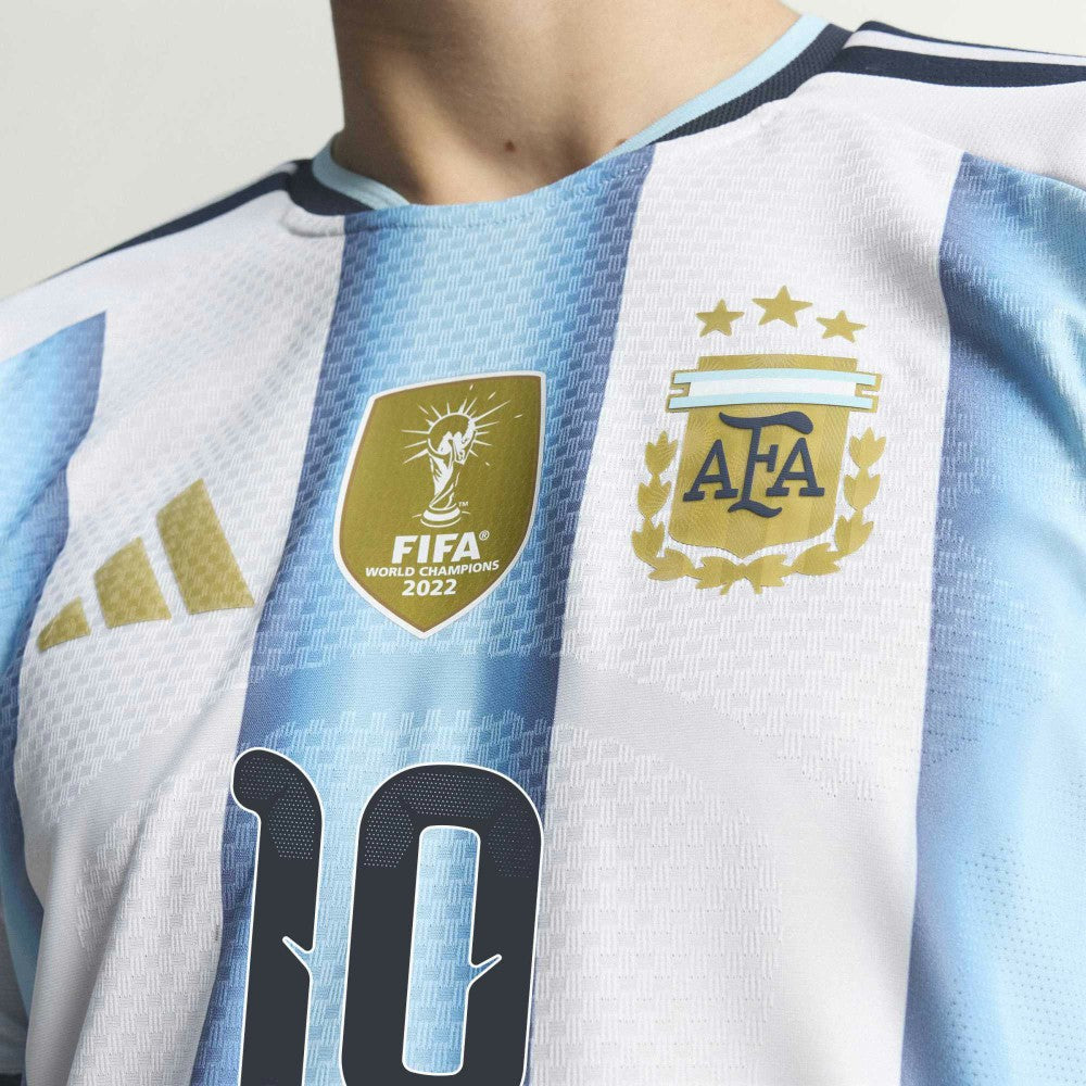 Lionel Messi Argentina National Team FIFA x World Cup 2026 Home On Field Jersey for sale - White 