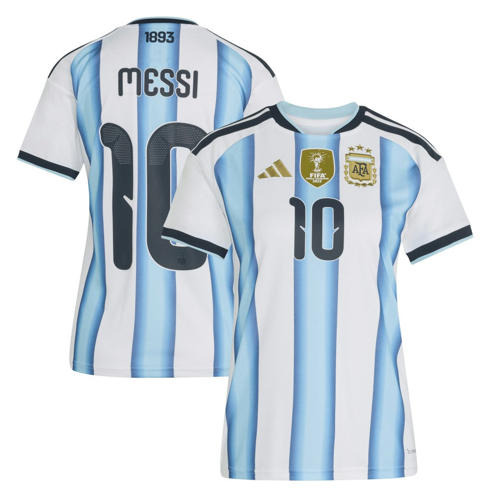Lionel Messi Argentina National Team Women's FIFA x World Cup 2026 Home Replica Jersey for sale - White 