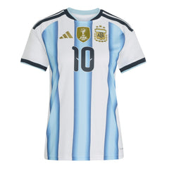 Lionel Messi Argentina National Team Women's FIFA x World Cup 2026 Home Replica Jersey for sale - White 