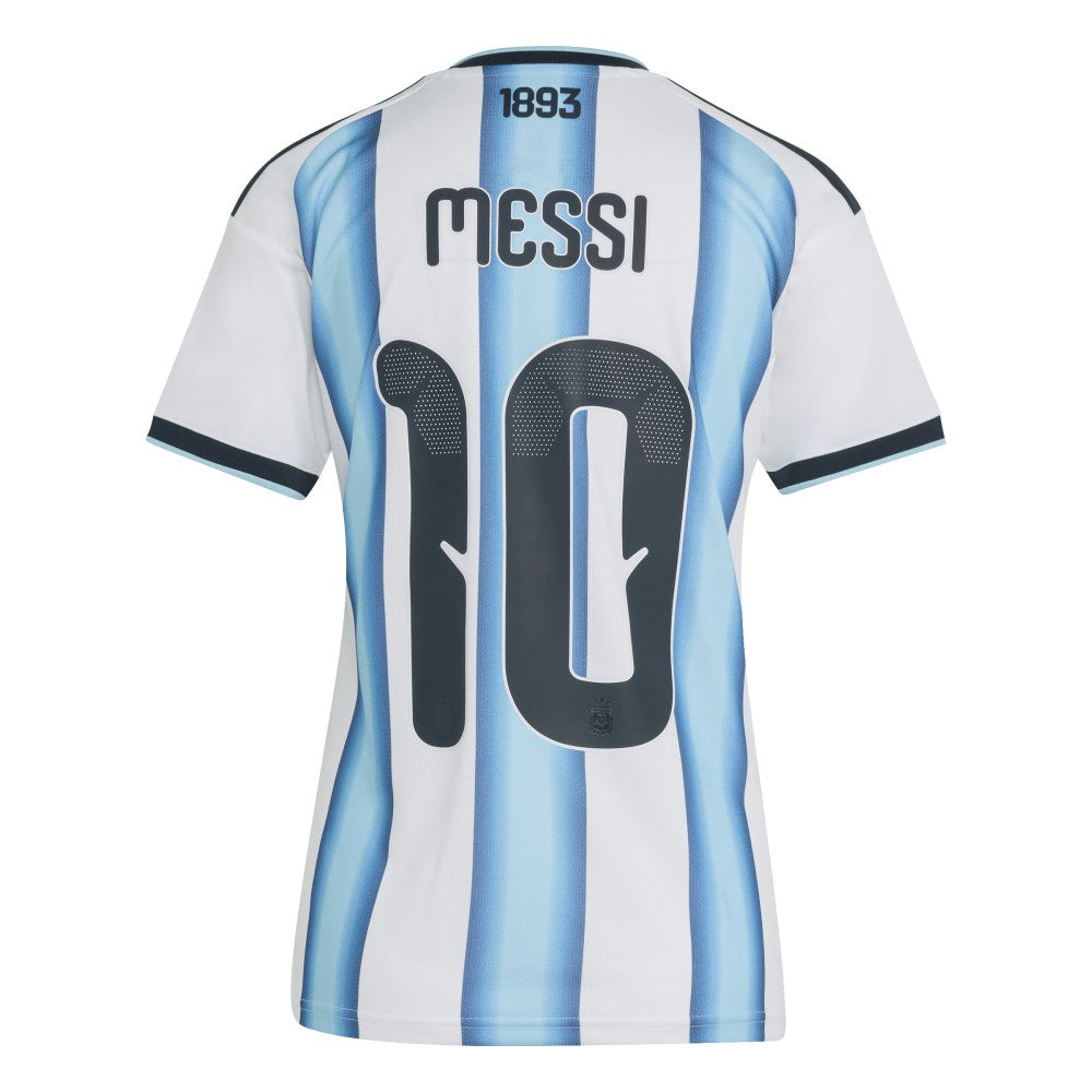 Lionel Messi Argentina National Team Women's FIFA x World Cup 2026 Home Replica Jersey for sale - White 