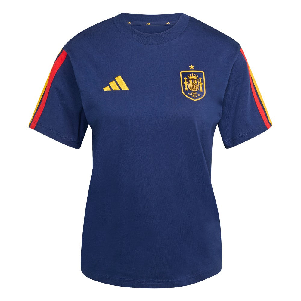 Spain National Team Women's FIFA x World Cup Alphaskin T-Shirt for sale - Navy 