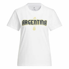 Argentina National Team Women's Jersey Hook T-Shirt for sale - White 
