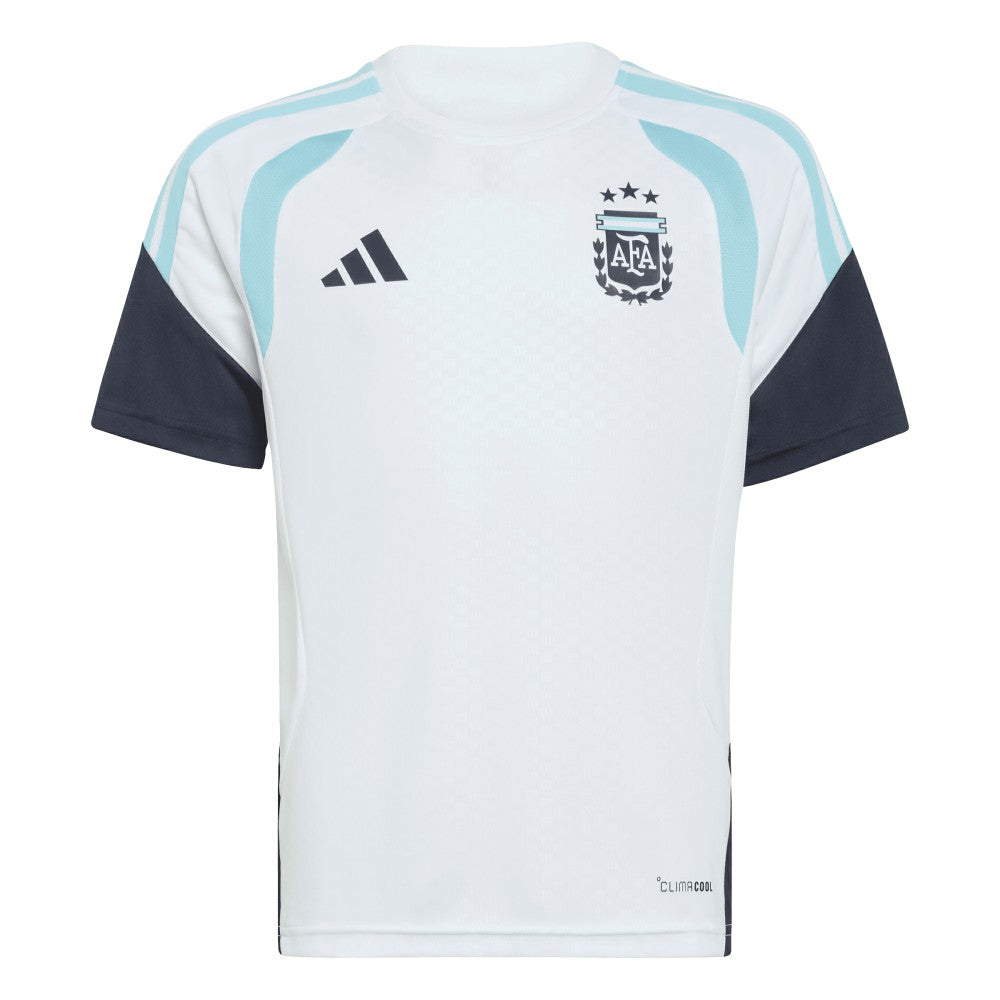 Argentina National Team Youth FIFA x World Cup 2026 Tiro Training Jersey for sale - White 
