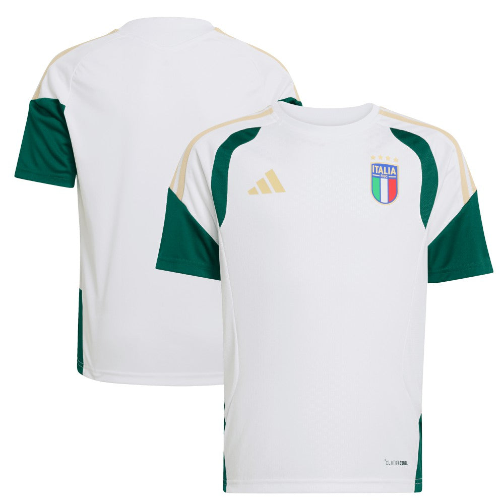 Italy National Team Youth FIFA x World Cup 2026 Tiro Training Jersey for sale - White 