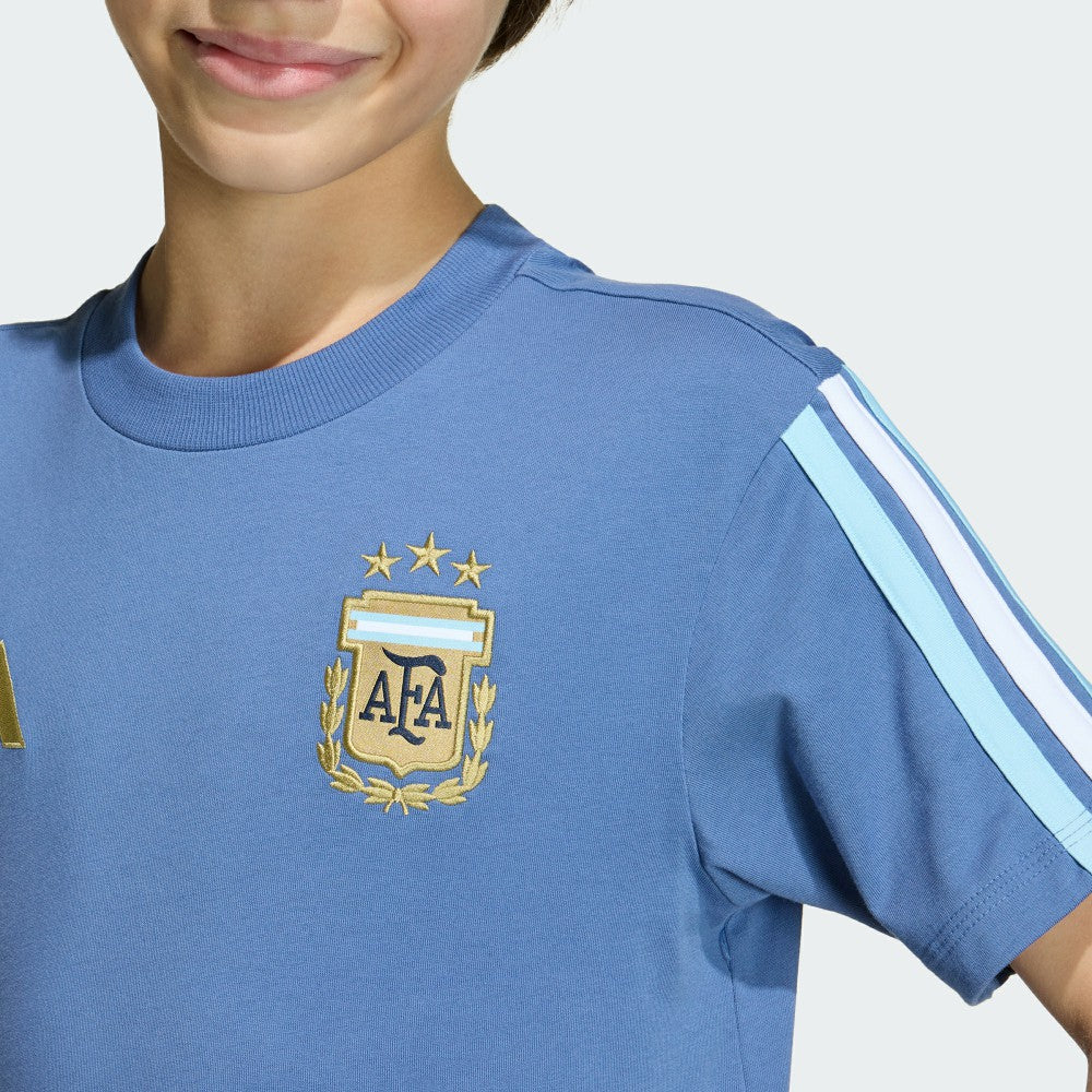 Argentina National Team Youth FIFA x World Cup Alphaskin T-Shirt for sale - Blue 