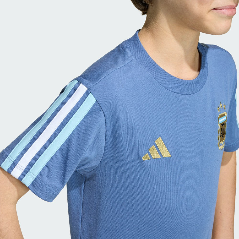Argentina National Team Youth FIFA x World Cup Alphaskin T-Shirt for sale - Blue 