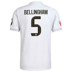 Jude Bellingham Real Madrid 2025/26 Home Jersey Discount - White 